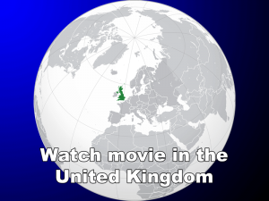 Text: "Watch movie in the United Kingdom"